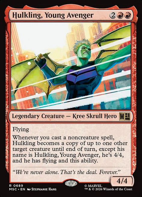 Hulkling, Young Avenger (MSC) (#689)