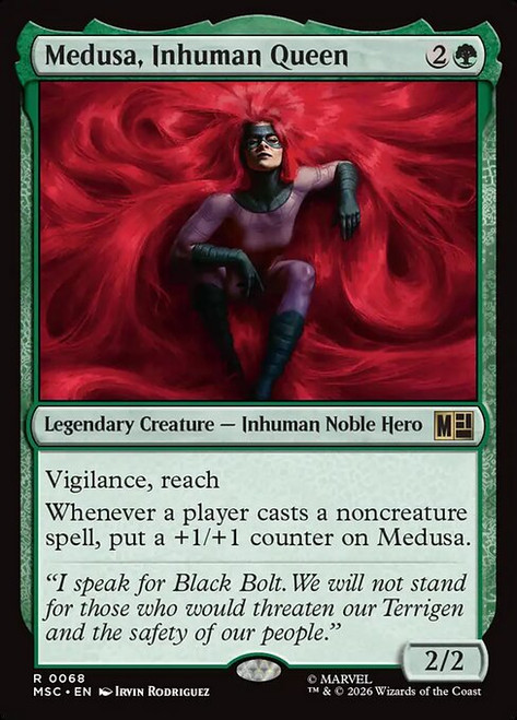 Medusa, Inhuman Queen (MSC) (#68)