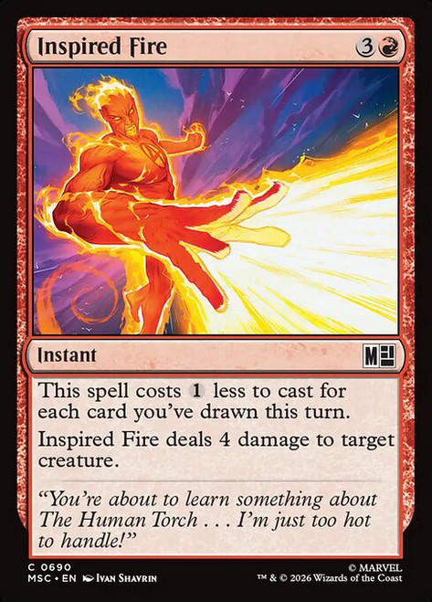 Inspired Fire (MSC) (Foil) (#690)
