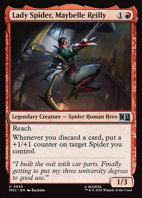 Lady Spider, Maybelle Reilly (MSC) (#695)