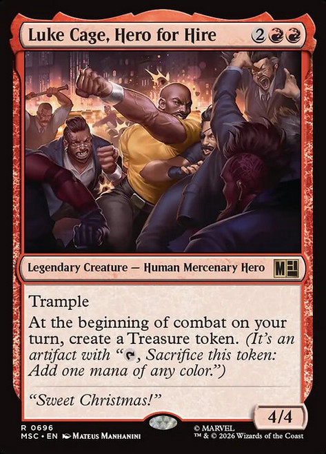 Luke Cage, Hero for Hire (MSC) (Foil) (#696)