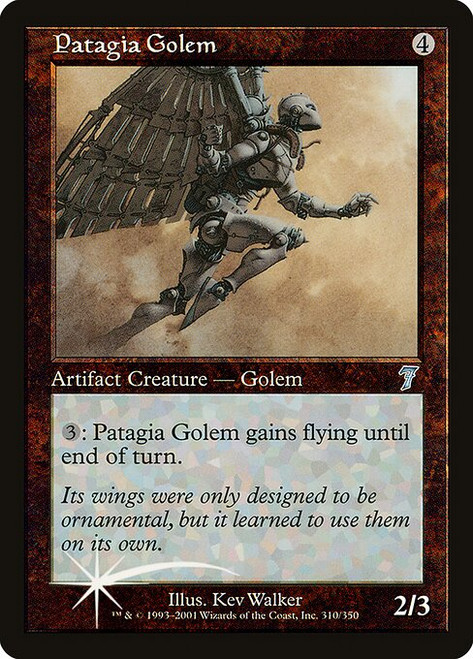 Patagia Golem (7ED) (Foil) (#310★)