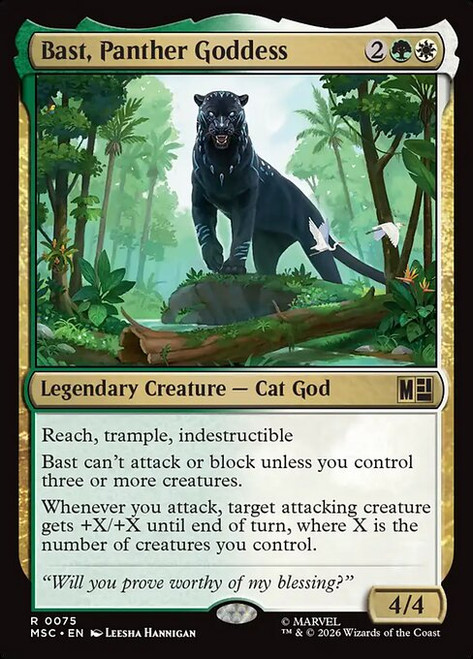 Bast, Panther Goddess (MSC) (SurgeFoil) (#75)