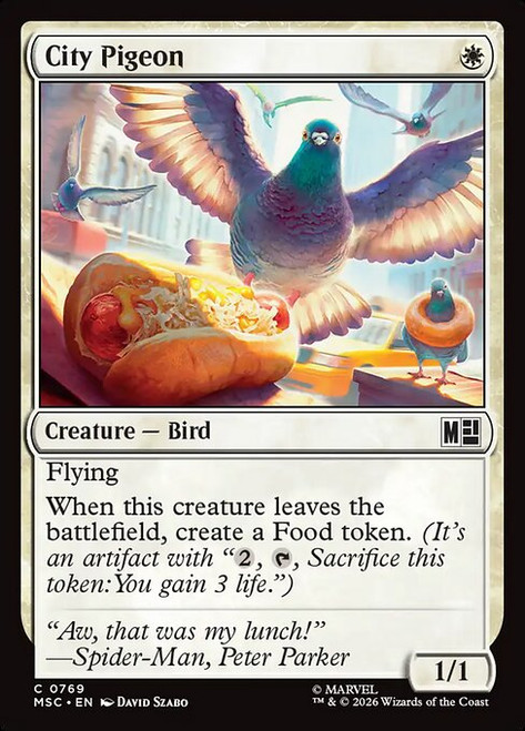 City Pigeon (MSC) (#769)