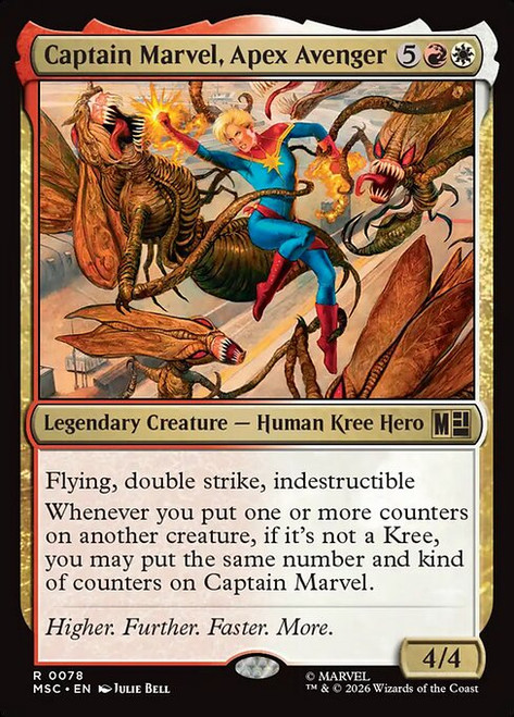 Captain Marvel, Apex Avenger (MSC) (#78)