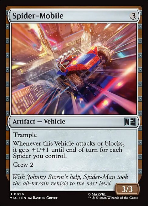 Spider-Mobile (MSC) (Foil) (#826)