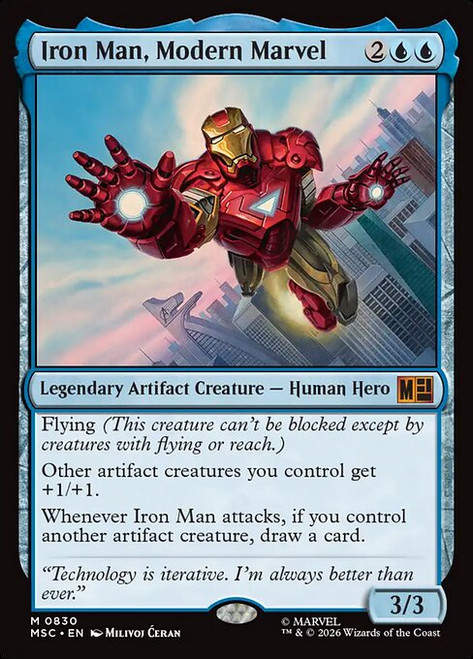 Iron Man, Modern Marvel (MSC) (#830)