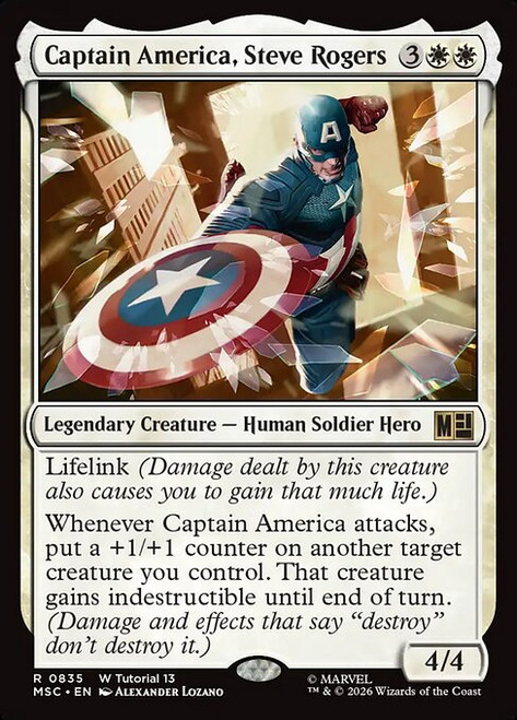 Captain America, Steve Rogers (MSC) (#835)