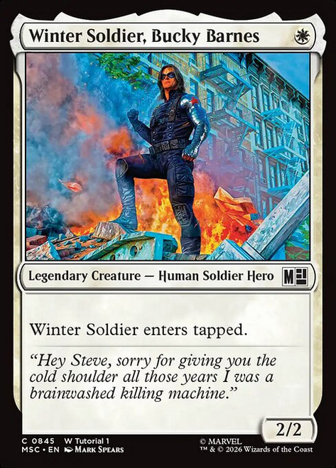 Winter Soldier, Bucky Barnes (MSC) (#845)