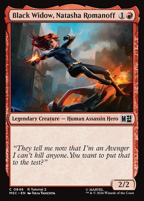 Black Widow, Natasha Romanoff (MSC) (#846)
