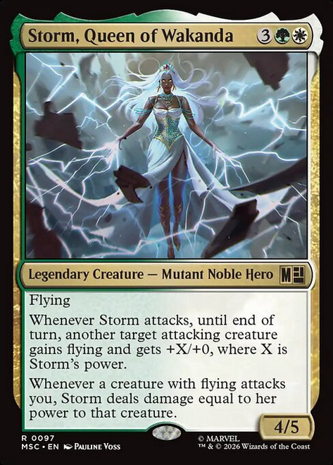 Storm, Queen of Wakanda (MSC) (SurgeFoil) (#97)