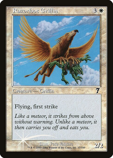 Razorfoot Griffin (7ED) (Foil) (#32★)