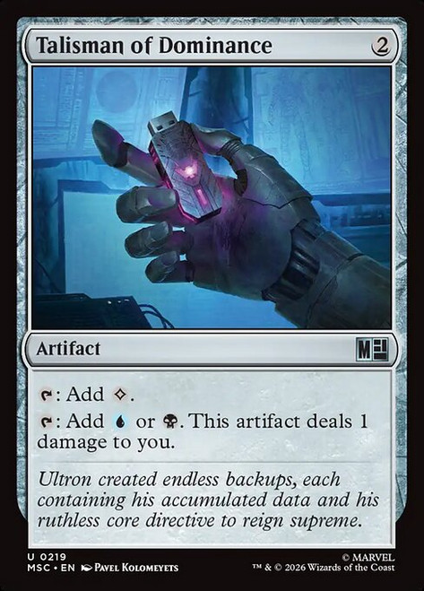 Talisman of Dominance (MSC) (SurgeFoil) (#219)