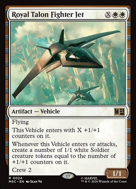 Royal Talon Fighter Jet (MSC) (#24)