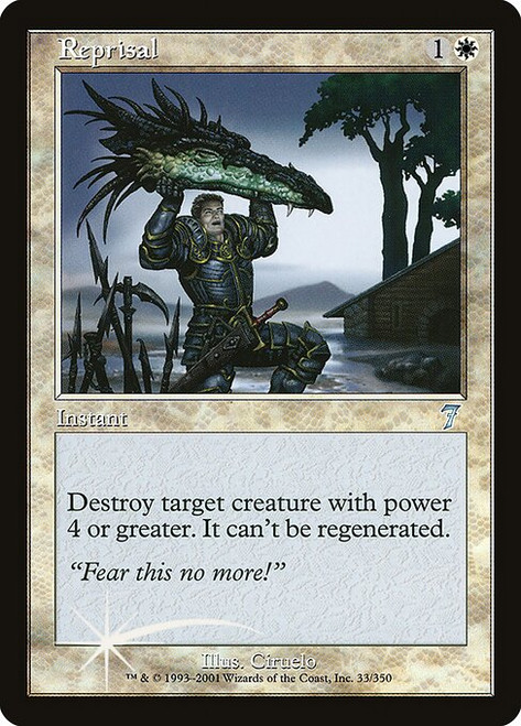 Reprisal (7ED) (Foil) (#33★)