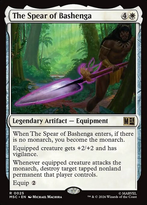 The Spear of Bashenga (MSC) (#25)