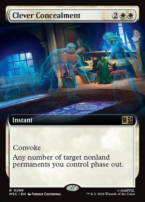 Clever Concealment (MSC) (Extended Art) (#298)