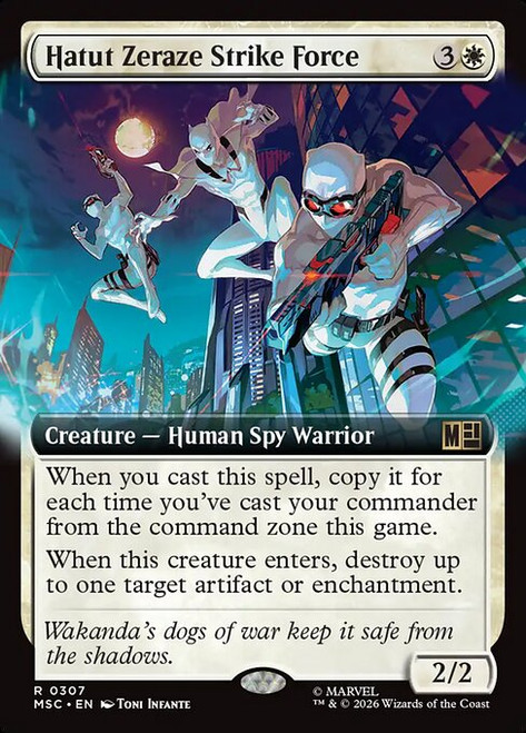 Hatut Zeraze Strike Force (MSC) (Extended Art) (#307)