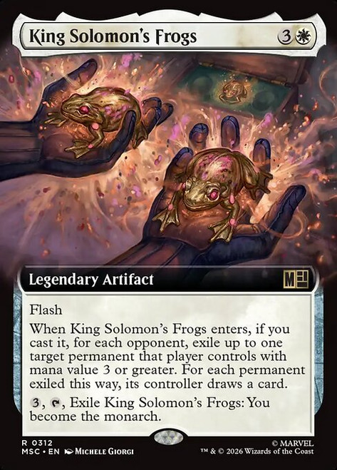 King Solomon's Frogs (MSC) (Extended Art) (#312)