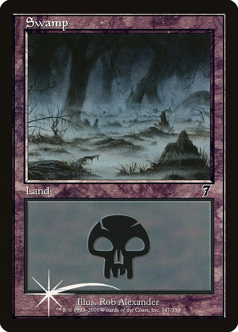 Swamp (7ED) (Foil) (#347★)