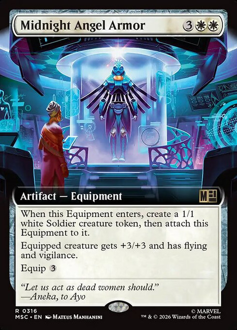 Midnight Angel Armor (MSC) (Extended Art) (#316)