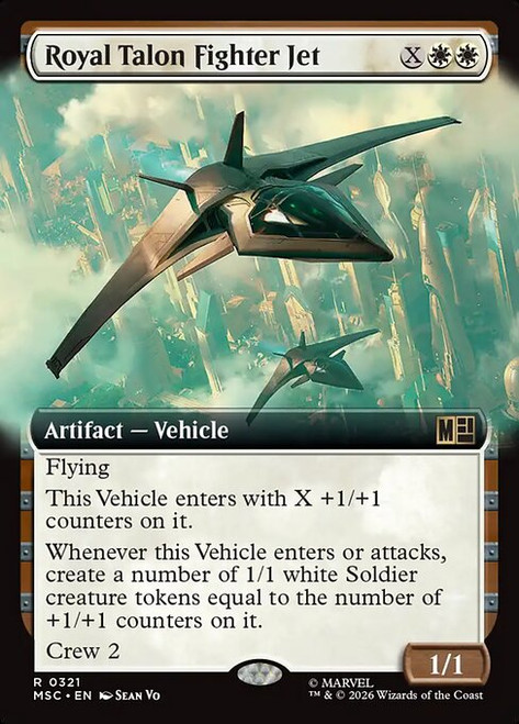 Royal Talon Fighter Jet (MSC) (Extended Art) (#321)