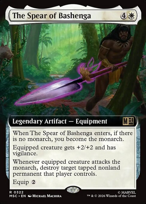 The Spear of Bashenga (MSC) (Extended Art) (#322)
