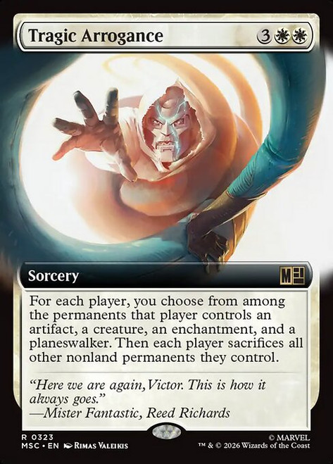 Tragic Arrogance (MSC) (Extended Art) (#323)