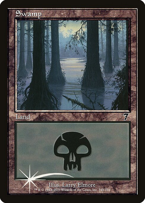 Swamp (7ED) (Foil) (#348★)