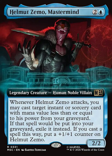 Helmut Zemo, Mastermind (MSC) (Extended Art) (#331)