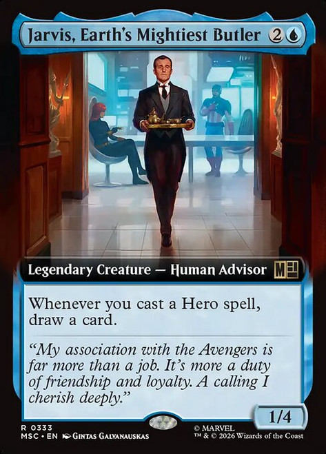 Jarvis, Earth's Mightiest Butler (MSC) (Extended Art) (#333)