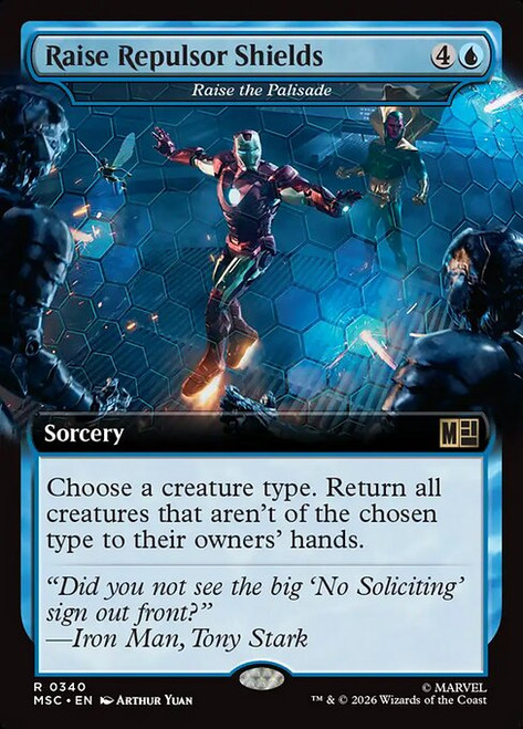 Raise the Palisade (MSC) (Extended Art) (#340)