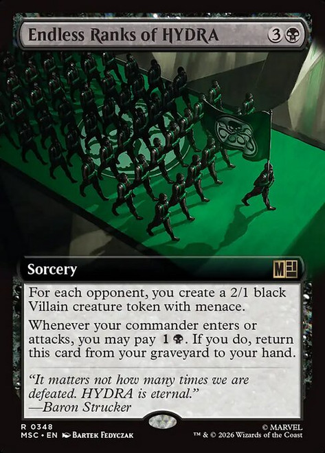 Endless Ranks of HYDRA (MSC) (Extended Art) (#348)