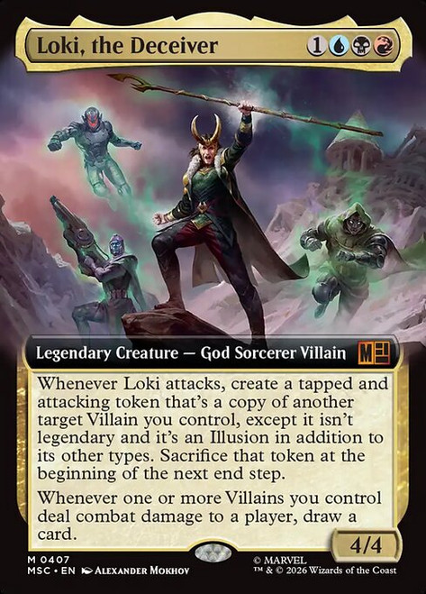 Loki, the Deceiver (MSC) (Extended Art) (#407)