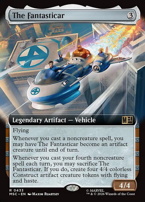 The Fantasticar (MSC) (Extended Art) (#433)