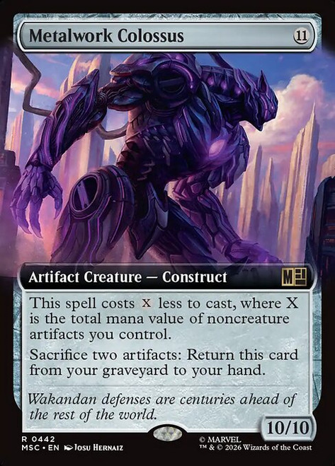 Metalwork Colossus (MSC) (Extended Art) (#442)