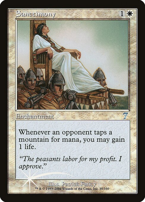 Sanctimony (7ED) (Foil) (#39★)