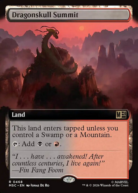 Dragonskull Summit (MSC) (Extended Art) (#468)