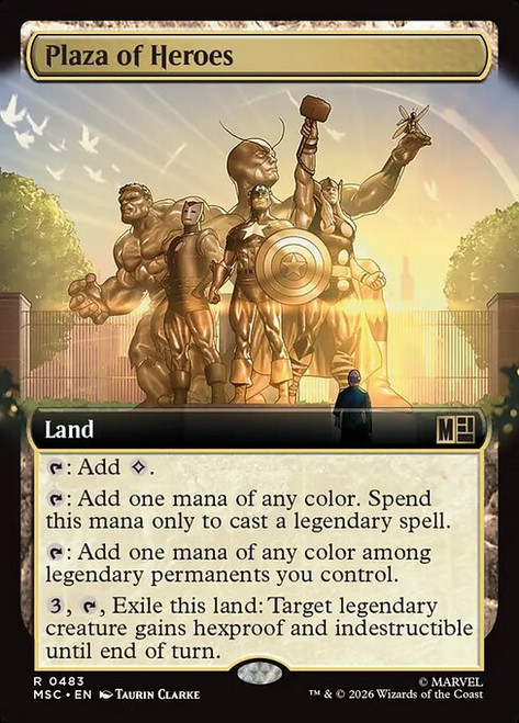 Plaza of Heroes (MSC) (Extended Art) (#483)