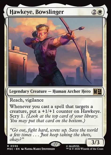 Hawkeye, Bowslinger (MSC) (Foil) (#596)