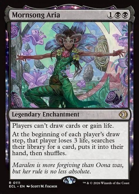 Mornsong Aria (PECL) (Foil) (#111p)