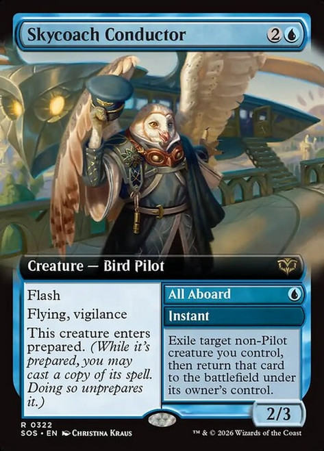 Skycoach Conductor // All Aboard (SOS) (Extended Art) (#322)