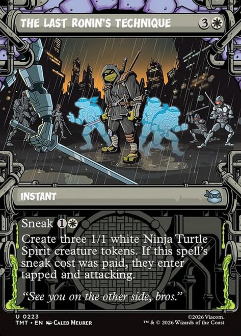 The Last Ronin's Technique (TMT) (Foil) (Showcase) (#223)