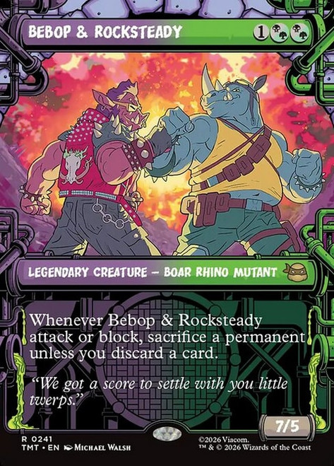 Bebop & Rocksteady (TMT) (Showcase) (#241)