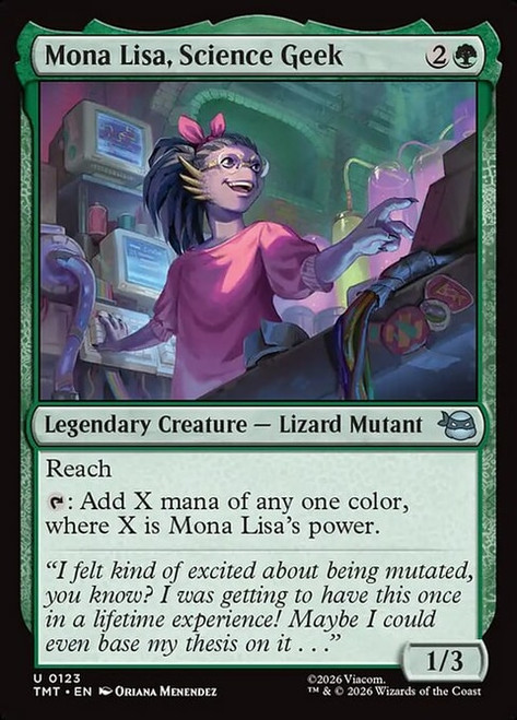 Mona Lisa, Science Geek (TMT) (Foil) (#123)