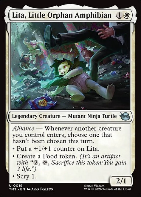 Lita, Little Orphan Amphibian (TMT) (Foil) (#19)