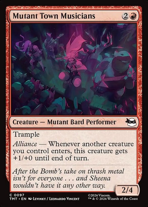 Mutant Town Musicians (TMT) (Foil) (#97)