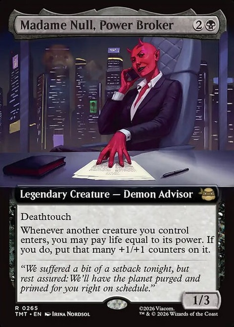 Madame Null, Power Broker (TMT) (Extended Art) (#265)