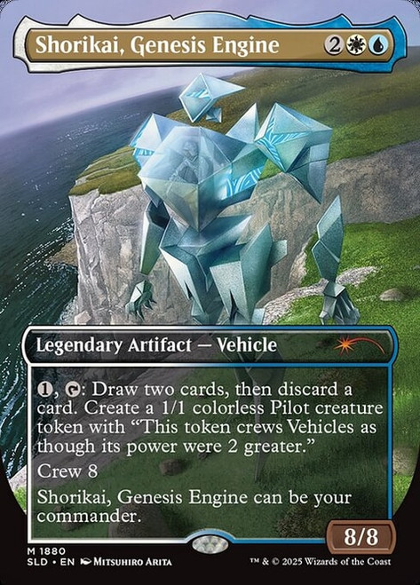 Shorikai, Genesis Engine (SLD) (Foil) (Borderless) (#1880)