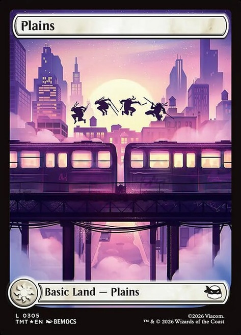 Plains (TMT) (SurgeFoil) (Full Art) (#305)
